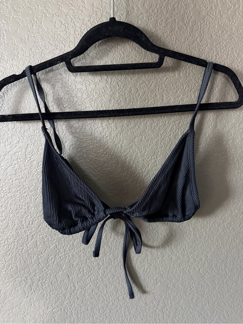 Women's Ribbed bikini top